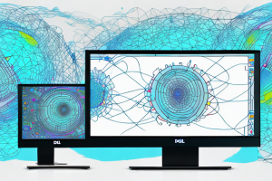 Two monitors connected to a dell optiplex 7010 computer