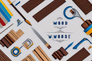 A variety of wood edge banding materials and tools