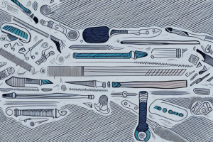 A variety of tools used for edge banding and veneer trimming