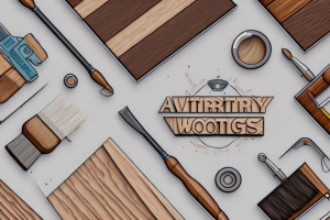 A variety of wood graining tools and techniques