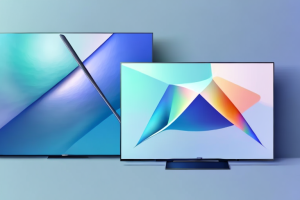 A samsung and sony smart tv side by side