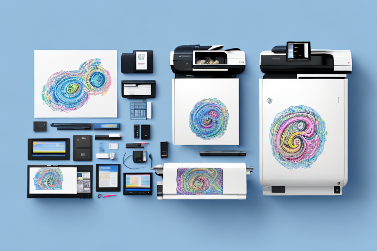 Two inkjet printers