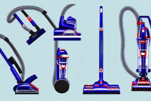 Two upright vacuum cleaners