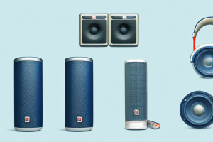 Two portable speakers