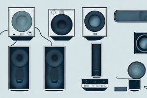 Two sets of wireless speakers side-by-side