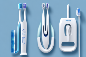 Two electric toothbrushes