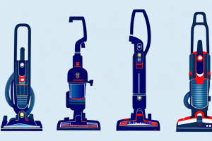 Two vacuum cleaners side-by-side