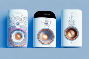 Two portable speakers side-by-side