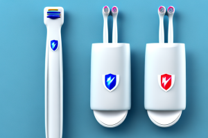 Two electric toothbrushes side-by-side