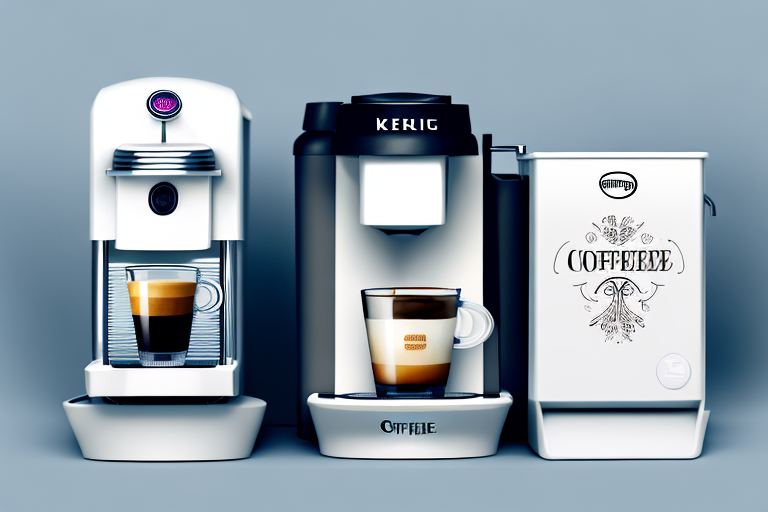 Two coffee machines
