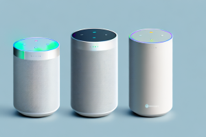 Two different smart speakers side-by-side