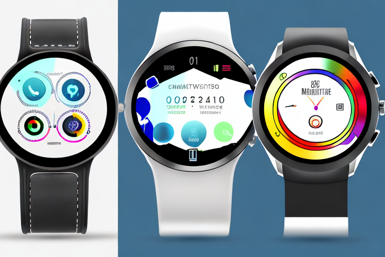 Two fitness smartwatches side-by-side