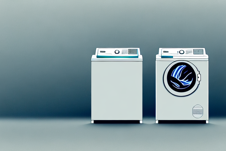 Two washing machines side-by-side