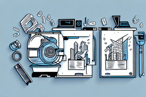 Two different printer models side-by-side