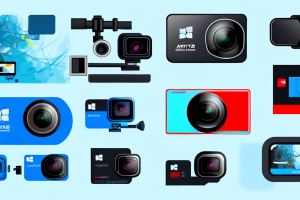 Two action cameras side by side