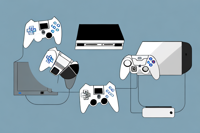 Two gaming consoles side-by-side