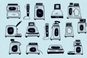 A variety of home appliances in a home setting